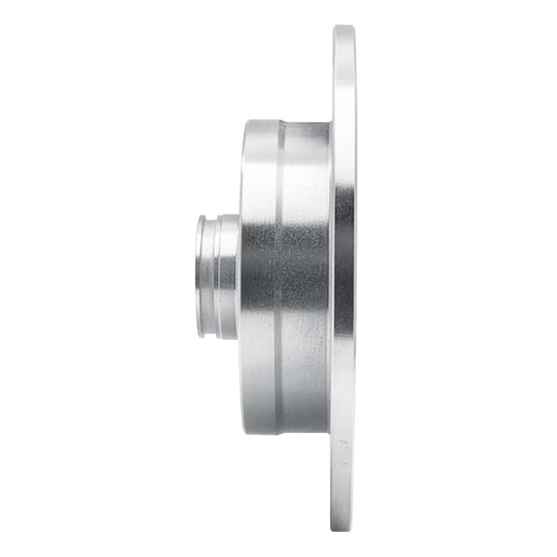 R1 Concepts — R1 81-85 Mazda RX-7 Rear Left Drilled & Slotted Silver Brake Rotor
R1 Brake Rotor Drill - view 3