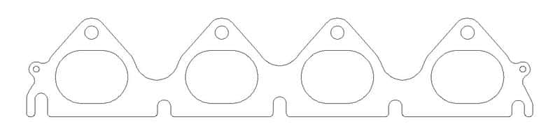 Cometic Gasket — Cometic 94-00 Honda All B Series Exhaust Manifold Gasket .030 inch MLS 1.850 inch X 1.340 inch Port
Exhaust Gasket - view 1