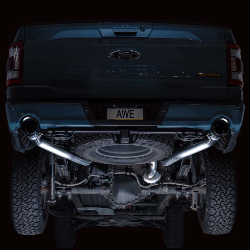 AWE Tuning — AWE Tuning 2021+ Ford F-150 Tremor (w/ Bumper Cutouts) 0FG Non-Resonated Catback -Diamond Black Tips
0FG Catback - view 18