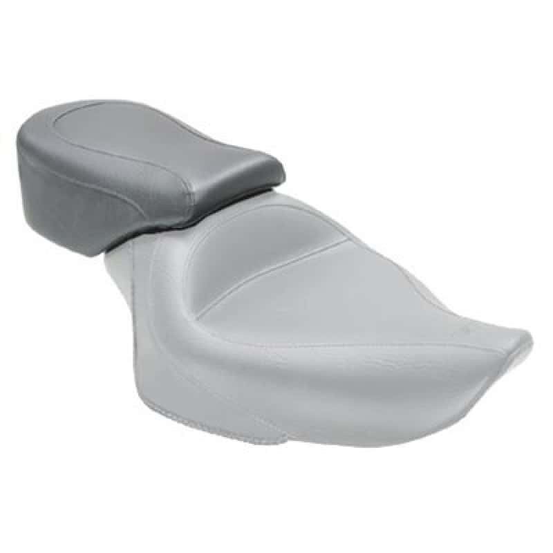 Mustang Motorcycle — Mustang 04-21 Harley Sportster Standard Touring Passenger Seat - Black - view 2