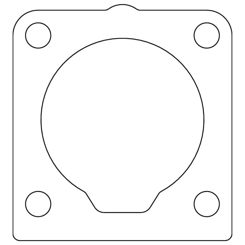 Cometic Gasket — Cometic Nissan CA18DE/CA18DET .032in AFM Throttle Body Gasket Set
Throttle Gasket Set - view 2