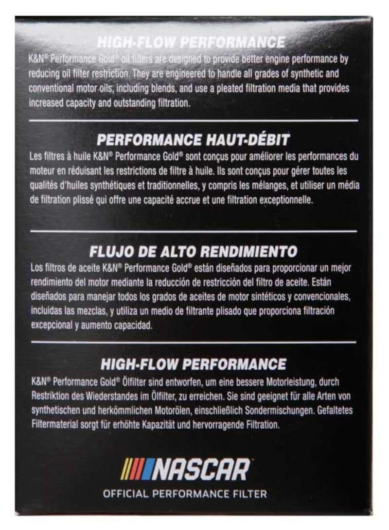 K&N Engineering — K&N Performance Oil Filter for 06-14 Toyota/Lexus Various Applications - view 8