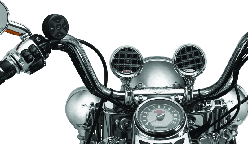 Kuryakyn — Kuryakyn Road Thunder Speaker Pods Bluetooth Audio Controller Chrome - view 2