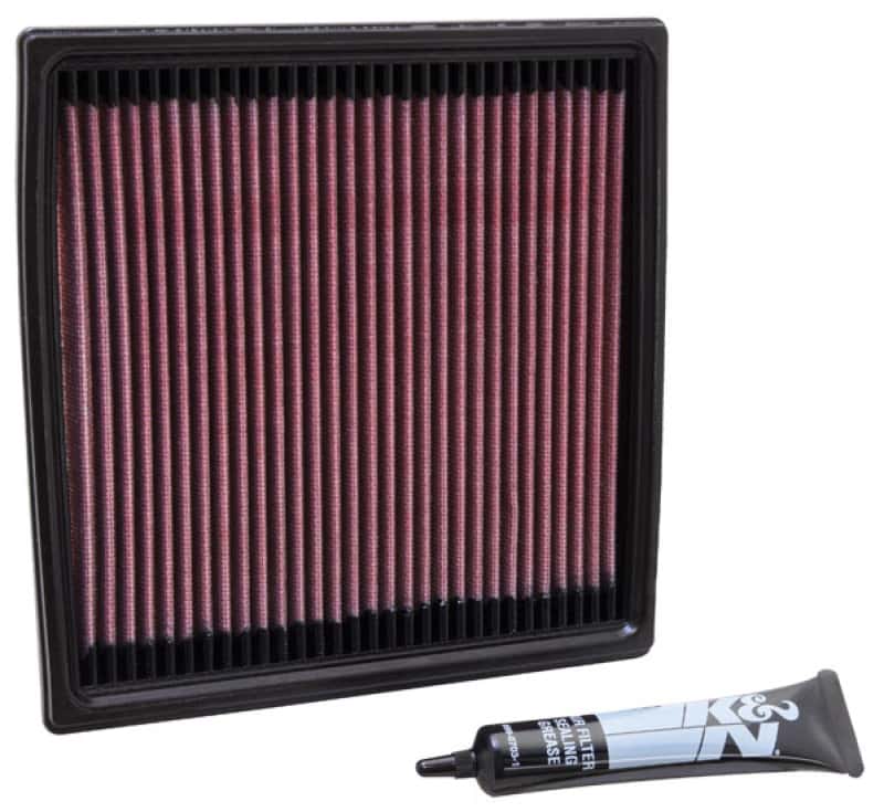K&N Engineering — K&N 8.5in O/S Length x 8.375in O/S Width x .75in H Ducati Replacement Air Filter
Air Filter - view 1