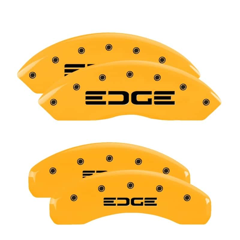 MGP — MGP 4 Caliper Covers Engraved Front & Rear Edge Yellow finish black ch
Caliper Covers - view 1