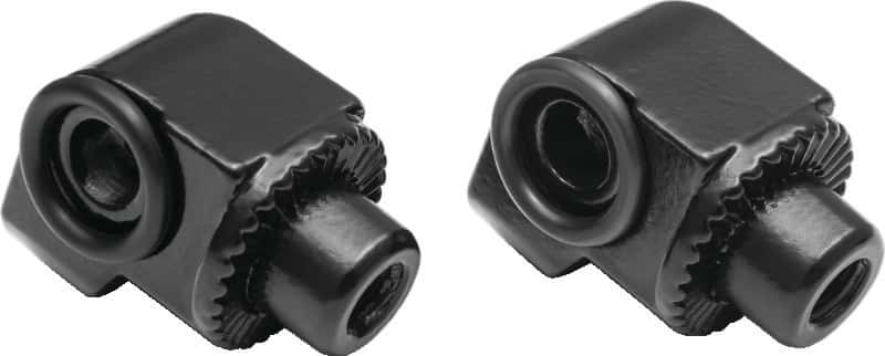 Kuryakyn — Kuryakyn Splind Peg Adptrs Bmw Rear Blk - view 1