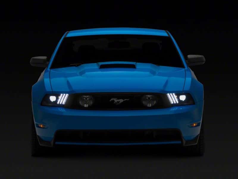 Raxiom — Raxiom 10-12 Ford Mustang LED Projector Headlights SEQL Turn Signals- Blk Housing (Clear Lens)
Headlights - view 11