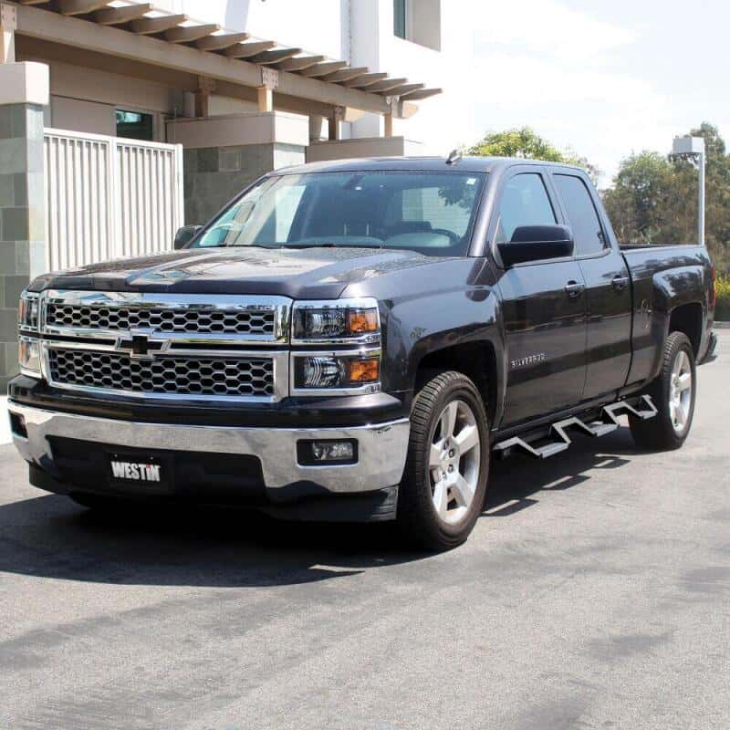 Westin — Westin 14-18 Chevrolet Silverado 1500 DC 6.5ft Bed HDX Stainless Drop W2W Nerf Step Bars - Tex. Blk
Nerf/StepBarWTW - view 5