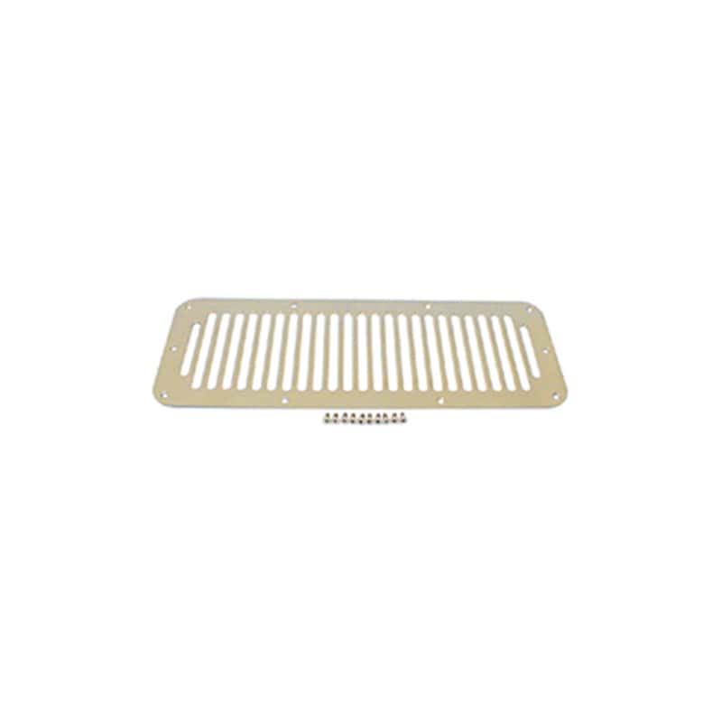 Rugged Ridge — Rugged Ridge 76-95 Jeep CJ / Jeep Wrangler Stainless Steel Cowl Vent Cover
OFFROAD_EXTERIOR
Hood Vent - view 1