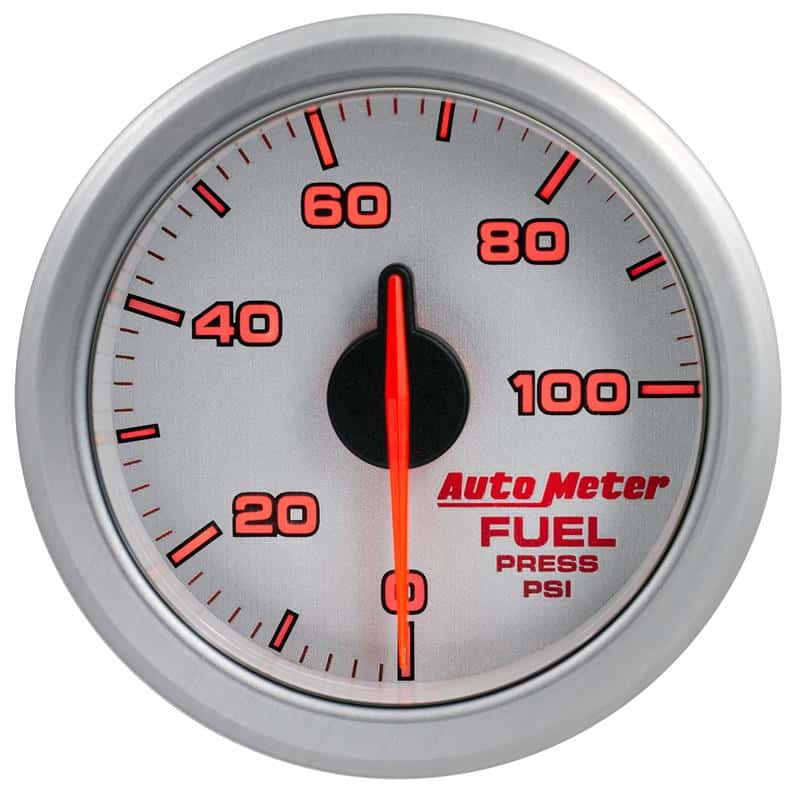AutoMeter — Autometer Airdrive 2-1/6in Fuel Pressure Gauge 0-100 PSI - Silver
GA 2" FUELP ARDRV SL - view 3