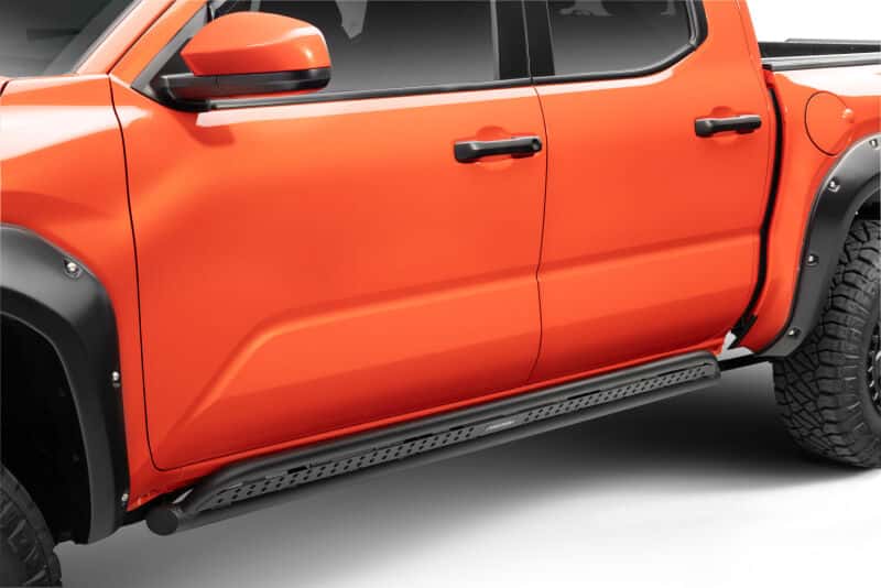 Go Rhino — Go Rhino 2024 Toyota Tacoma DC 4dr Xtreme Frame Mount Sliders - Tex. Blk
Frame Mount Sliders - view 5