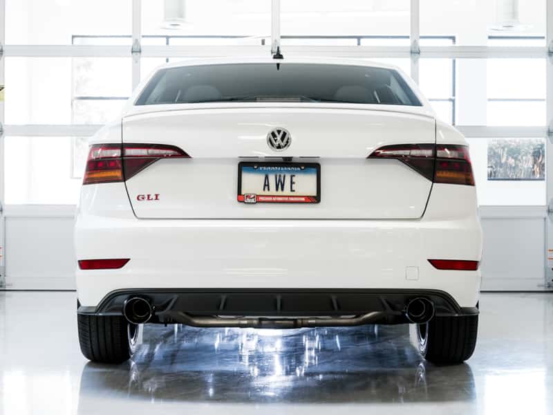 AWE Tuning — AWE Tuning 18-21 Volkswagen Jetta GLI Mk7 Track Edition Exhaust - Diamond Black Tips (Fits OEM DP)
Track Exhaust - view 3
