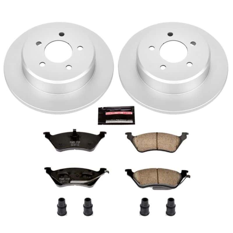 PowerStop — Power Stop 01-07 Chrysler Town & Country Rear Z17 Evolution Geomet Coated Brake Kit - view 1