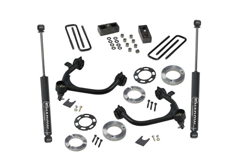 Superlift — Superlift 19-20 Chevy Silverado 1500 (New Body) 3in GM Lift Kit 2WD and 4WD w/ Superlift Shocks - view 1