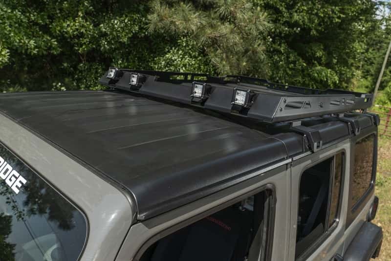 Rugged Ridge — Rugged Ridge Roof Rack with Basket 18-20 Jeep Wrangler JL 4Dr Hardtops
OFFROAD_EXTERIOR - view 1