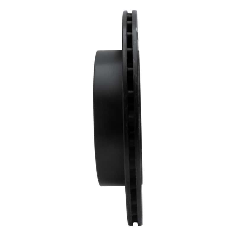 R1 Concepts — R1 08-20 Subaru WRX Rear Left Drilled & Slotted Black Brake Rotor
R1 Brake Rotor Drill - view 3