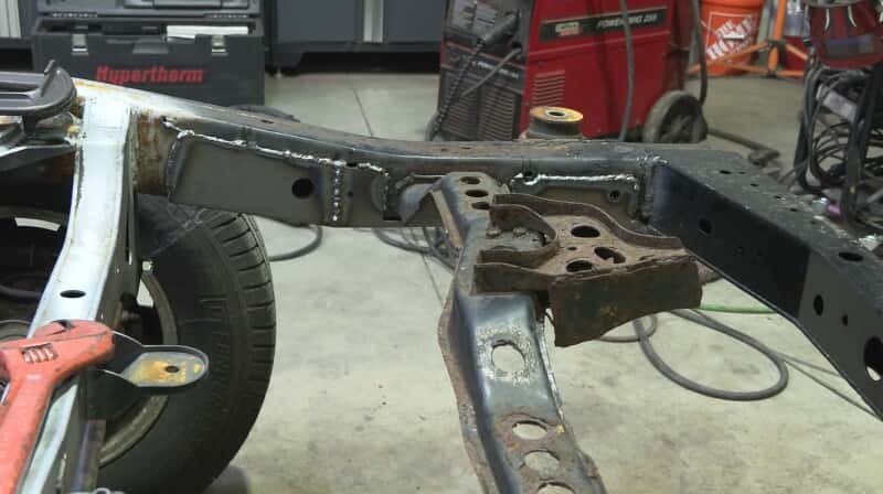 RustBuster — Rust Buster 2003-2009 Toyota 4Runner Rear Frame Repair Kit - Left - view 8