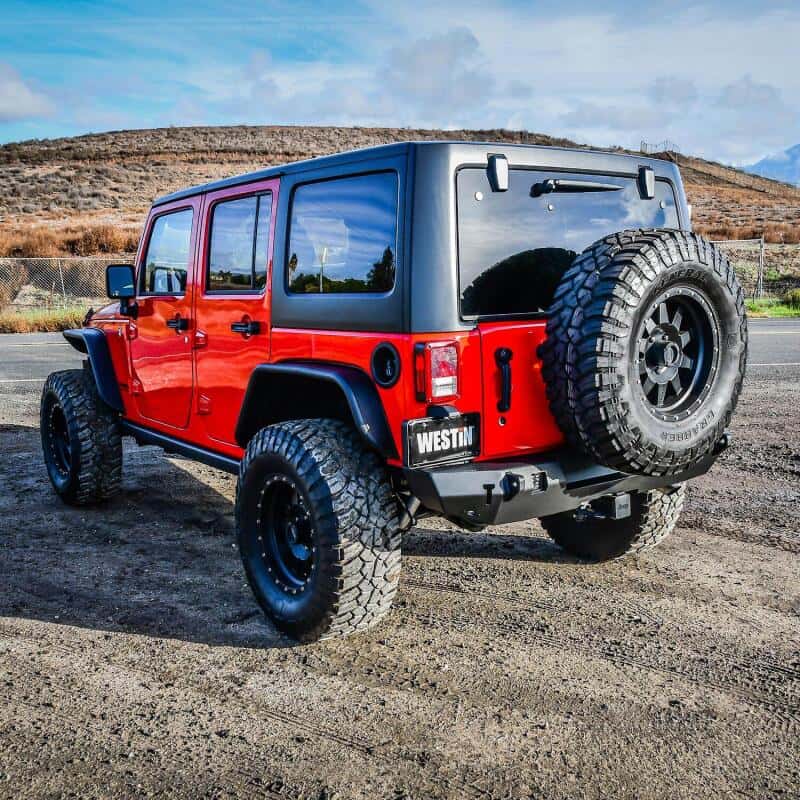 Westin — Westin 07-18 Jeep Wrangler JK WJ2 Rear Bumper - Textured Black
Bumper- Rear
Bumper-Rear - view 10