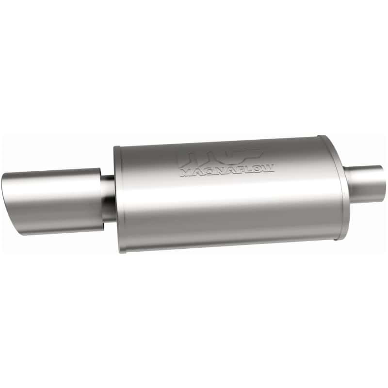 Magnaflow — MagnaFlow Muffler W/Tip Mag SS 14X5X8 2.25/4.
Straight Through - view 5