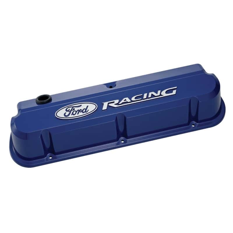 Ford Racing — Ford Racing 289-351 Slant Edge Blue Valve Cover
Valve Cover - view 1