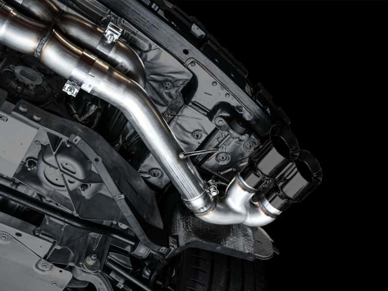 AWE Tuning — AWE Tuning 2020 Chevrolet Corvette (C8) Track Edition Exhaust - Quad Diamond Black Tips
Track Exhaust - view 11