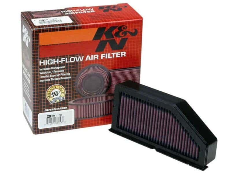 K&N Engineering — K&N 97-08 BMW K1200RS/LT/C/GT 8.313in OS Length / 3.875 OS Width / 1.938in H Replacement Air Filter
Air Filter - view 3