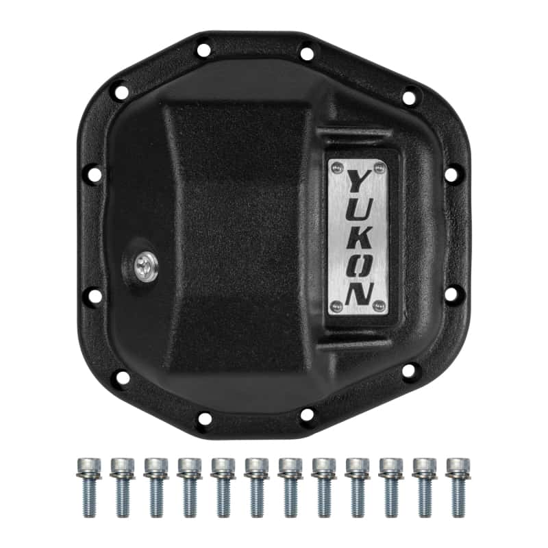 Yukon Gear & Axle — Yukon Gear Hardcore Rear Nodular Iron Cover for Jeep Wrangler JL Dana 44/220mm
Differential cover - view 1