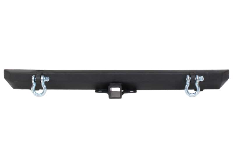 Fishbone Offroad — Fishbone Offroad 87-06 Jeep YJ/TJ Wrangler TJ Wrangler Rear Bumper w Receiver - view 2