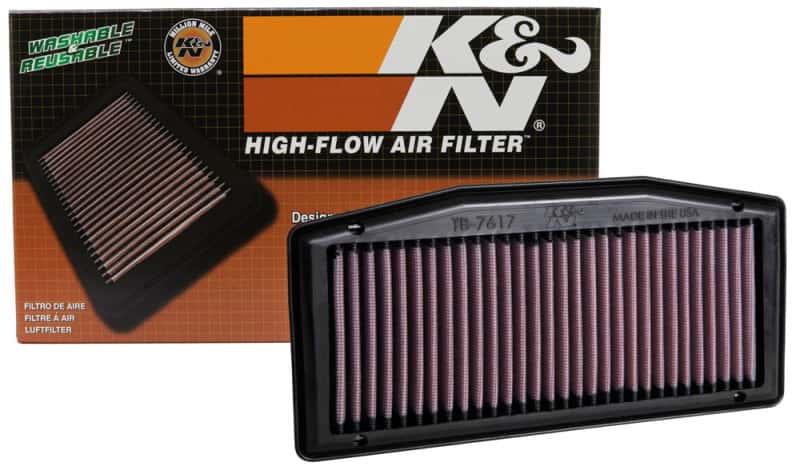 K&N Engineering — K&N 18-19 Triumph Street Triple 765cc Replacement Drop In Air Filter
Air Filter - view 4