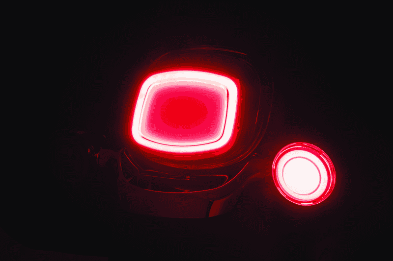 Kuryakyn — Kuryakyn Tracer LED Taillight Red Lens Without License Light - view 5