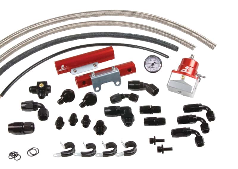 Aeromotive — Aeromotive 02-14 2.0L Subaru WRX/ 07-14 STi Fuel Rail Kit
Fuel Rail/Log - view 1