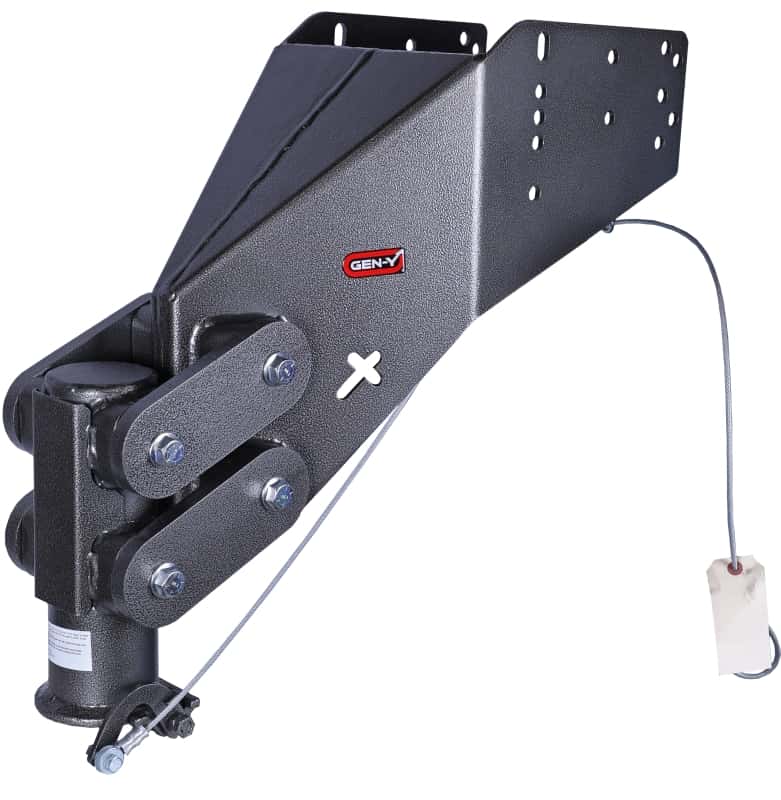 GEN-Y Hitch — Gen-Y Executive Torsion-Flex Auto Latch 5th Wheel to Gooseneck 2-5/16in Coupler (2.5K-4.5K PW)
Gooseneck Hitch - view 3