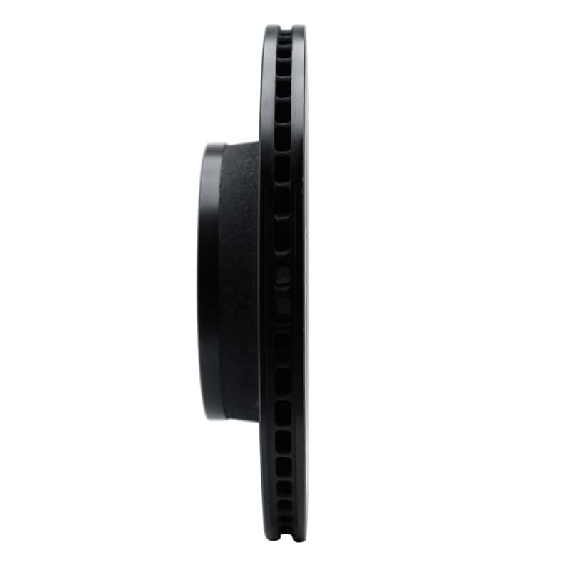 R1 Concepts — R1 82-92 Volvo 940 Front Left Drilled & Slotted Black Brake Rotor
R1 Brake Rotor Drill - view 3