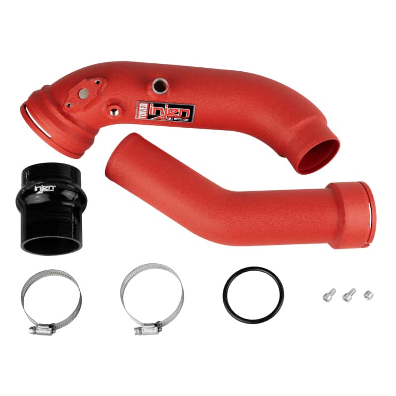 Injen — 16-20 BMW L6-3.0L/ Turbo/ Twin Turbo/L4-2.0L/ L6-2.5L Wrinkle Red Turbo SES Intercooler Pipes
Intercooler Pipe - view 5