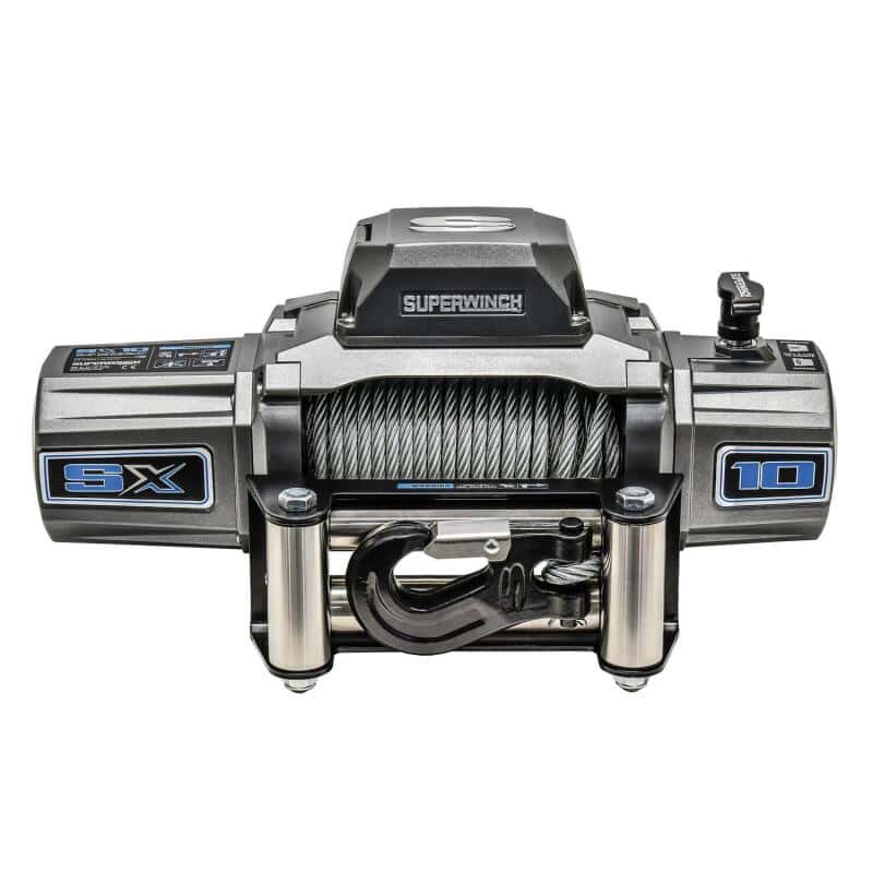 Superwinch — Superwinch 10000 LBS 12V DC 3/8in x 85ft Wire Rope SX 10000 Winch
Winch - view 2