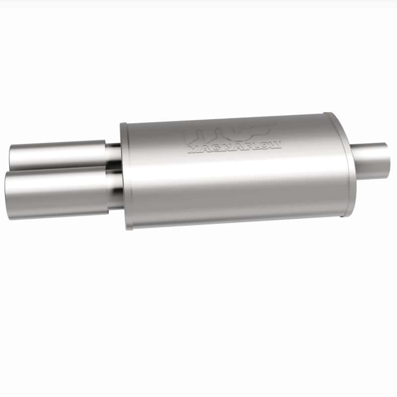 Magnaflow — MagnaFlow Muffler W/Tip Mag SS 14X5X8 2.25/3
Straight Through - view 11