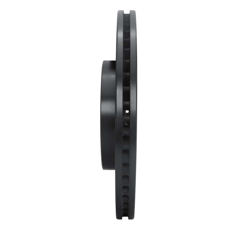 R1 Concepts — R1 2013-2025 Acura Integra Front Left Drilled & Slotted Black Brake Rotor
R1 Brake Rotor Drill - view 3