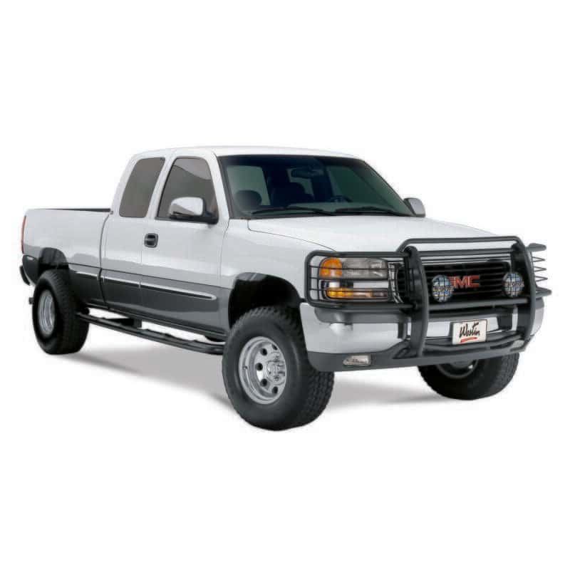 Westin — Westin 1999-2002 GMC Sierra 1500LD Sportsman Grille Guard - Black
Grille Guard - view 4