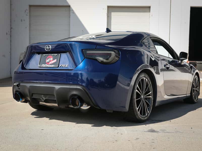 aFe — aFe Takeda Exhaust Axle-Back 13-15 Scion FRS / Subaru BRZ 304SS Blue Flame Dual Tips Exhaust
Cat-Back Exhaust - view 5