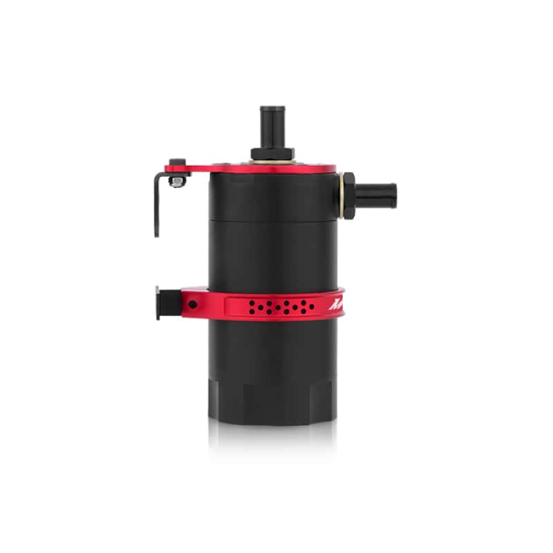 Mishimoto — Mishimoto Universal Baffled Oil Catch Can - Red - view 11