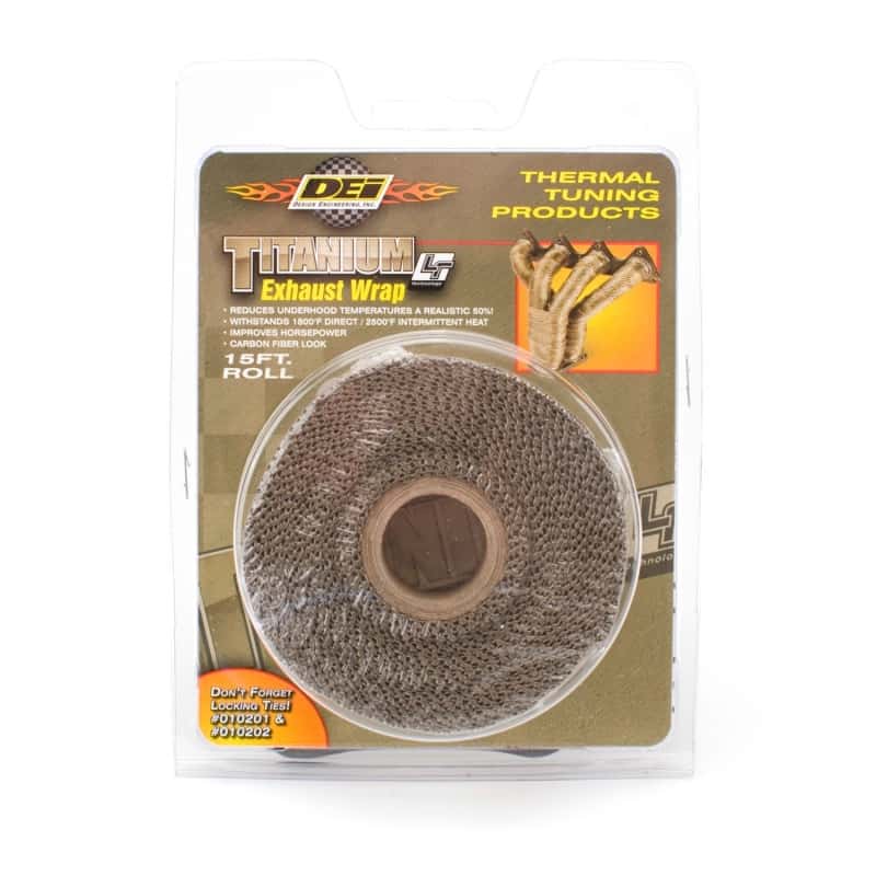 DEI — DEI Exhaust Wrap 1in x 15ft - Titanium
Exhaust Wrap Kit - view 3