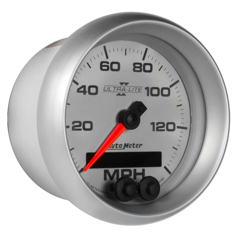 AutoMeter — Autometer Ultra-Lite II 3-3/8in 0-140MPH In-Dash Electronic GPS Programmable Speedometer
3-3/8" SPEEDO, 140 M - view 11
