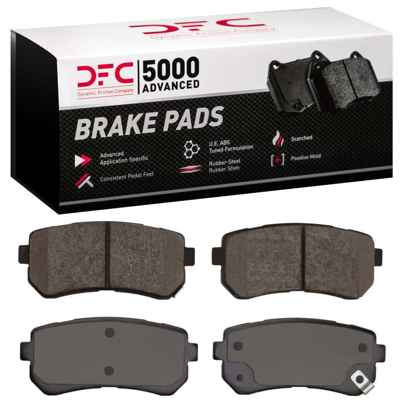 DFC — DFC 06-20 Dodge Attitude (Mexico) Rear 5000 Advanced Ceramic Brake Pads
DFC Brake Pad Set - view 1