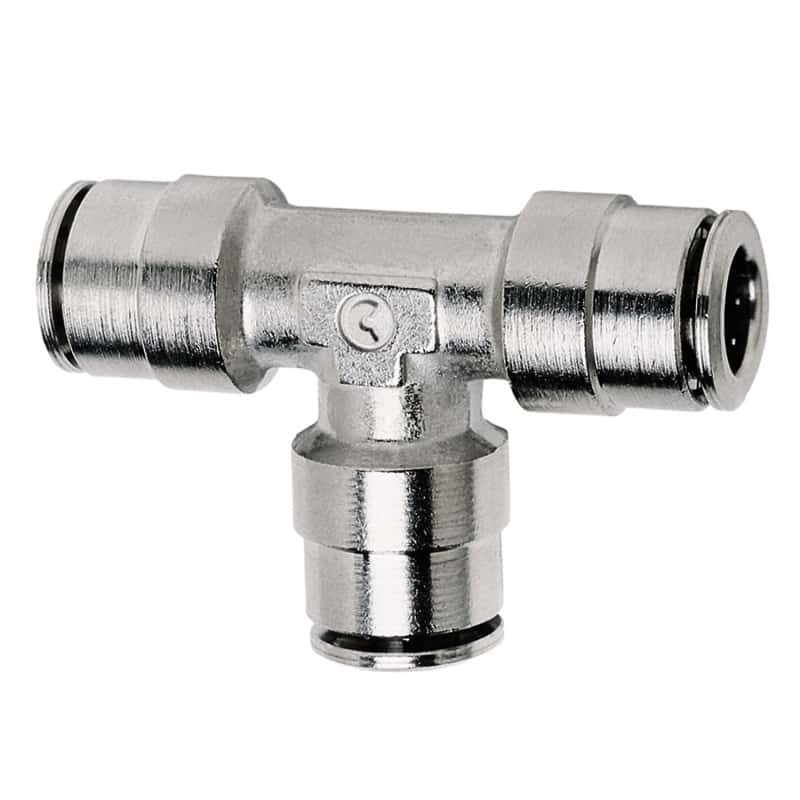 Firestone — Firestone Union Tee 1/4in. Nickel Push-Lock Air Fitting - Single (WR17603461)
Air Line Fitting
AirLineFitting - view 2