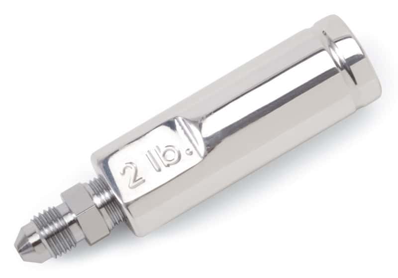 Russell — Russell Performance 2-lb. Polished Residual Valve
ResidualPresrVlv - view 5