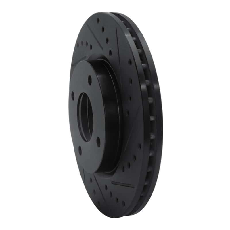 R1 Concepts — R1 07-14 Nissan Cube Front Right Drilled & Slotted Black Brake Rotor
R1 Brake Rotor Drill - view 2