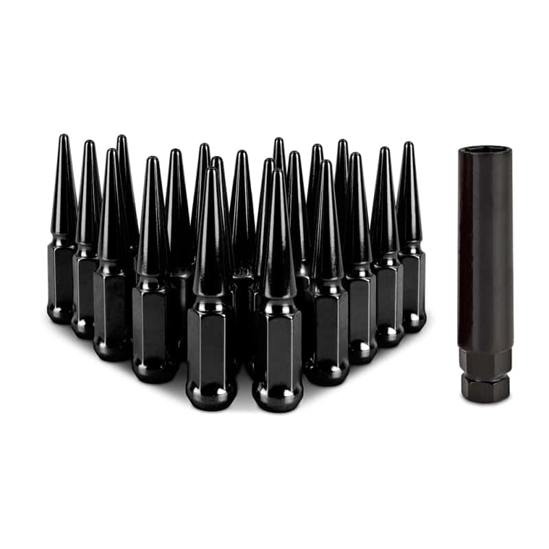 Mishimoto — Mishimoto Steel Spiked Lug Nuts M12x1.5 20pc Set - Black
Spiked Lug Nuts - view 1