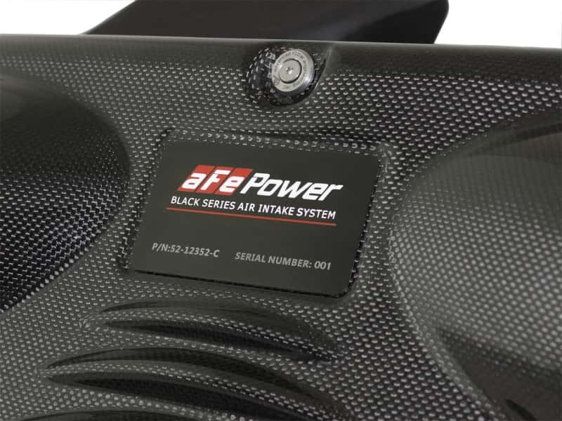 aFe — aFe Black Series Cold Air Intake 12-15 Porsche Carrera/Carrera S 3.4L/3.8L
Black Series Intake - view 5