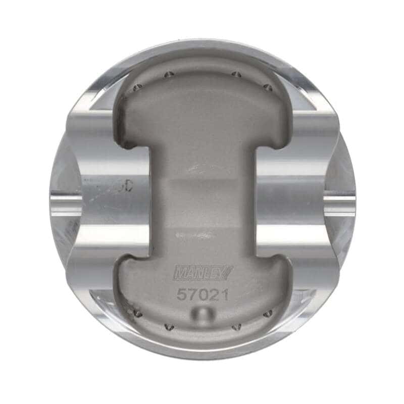 Manley Performance — Manley 04+ Subaru WRX STi (EJ257) STD Stroke 99.75mm +.25mm Bore 9.8:1 Dish Piston Set with Rings
Piston Set - view 7
