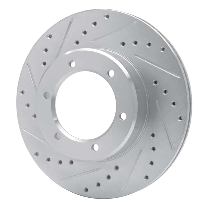 R1 Concepts — R1 86-95 Toyota Pickup Front Left Drilled & Slotted Silver Brake Rotor
R1 Brake Rotor Drill - view 2